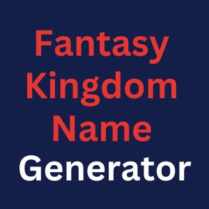 evil kingdom name generator|Fantasy Kingdom Name Generator: No Login Required .